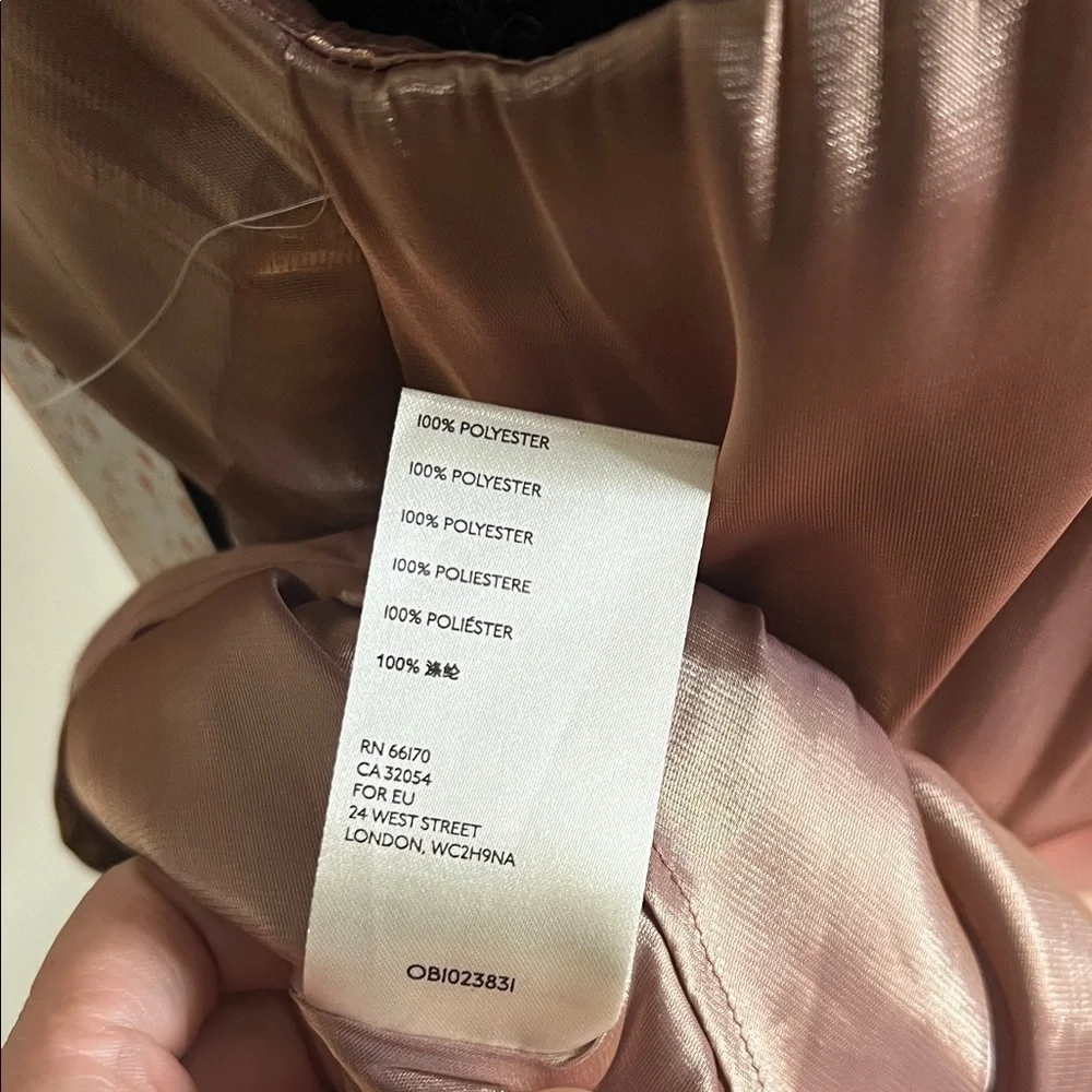 Free People Shimmy Shimmy Tank Blush Bronze Size XS NEW
